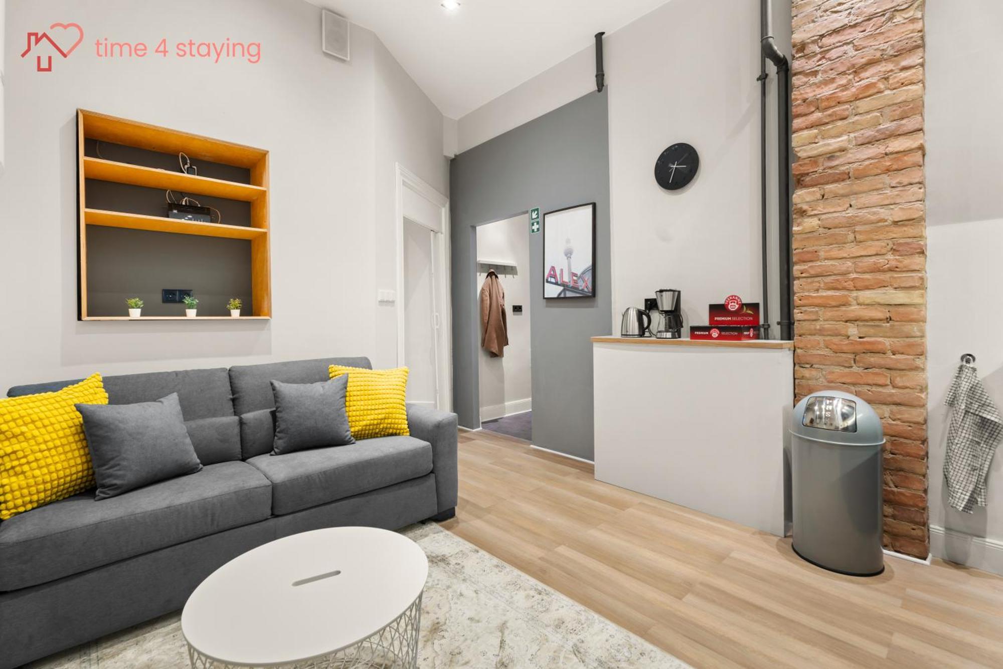 Time4staying 2 Sz Mit Terrasse Nahe Kudamm, Icc & Zoo Appartement Berlijn